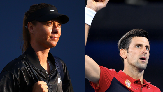Maria Sharapova, Novak Djokovic Pledge $25K Donation Each As Tennis World Rallies Around Oz