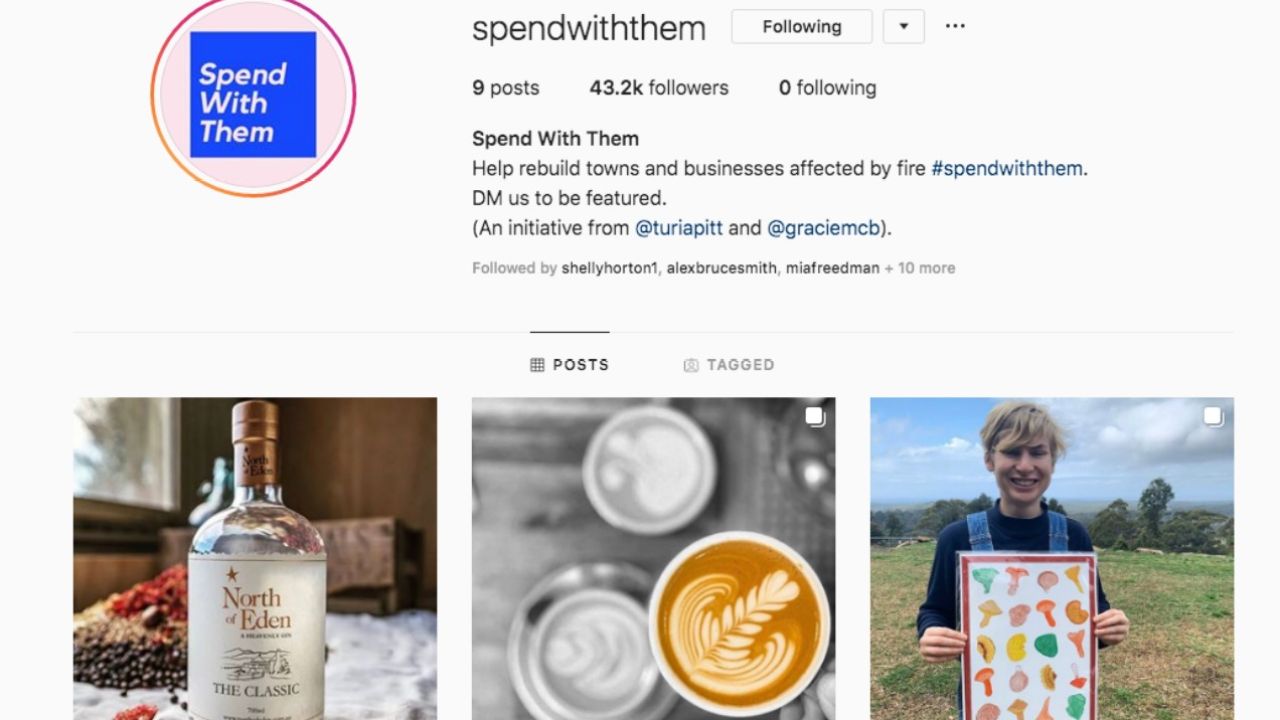 YES: This New Insta Account Is Calling For You To Buy From Bushfire-Affected Businesses