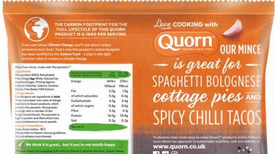 Quorn Leads The Climate Diet Charge By Committing To Carbon Labelling On All Products
