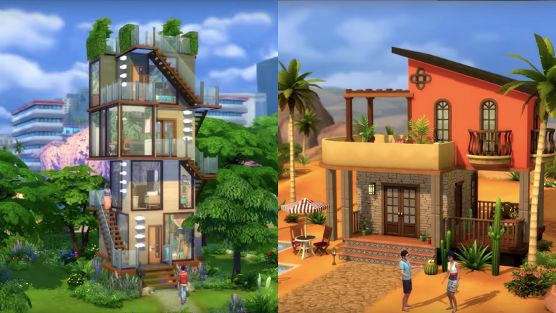 The Sims 4 Is Now Offering Tiny Houses, Fit To Hold Your Bébé Visions