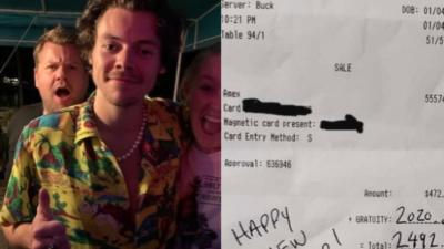 Harry Styles Tipped A Restaurant $2,020, Which Is $2,000 More Than I Could Ever Tip
