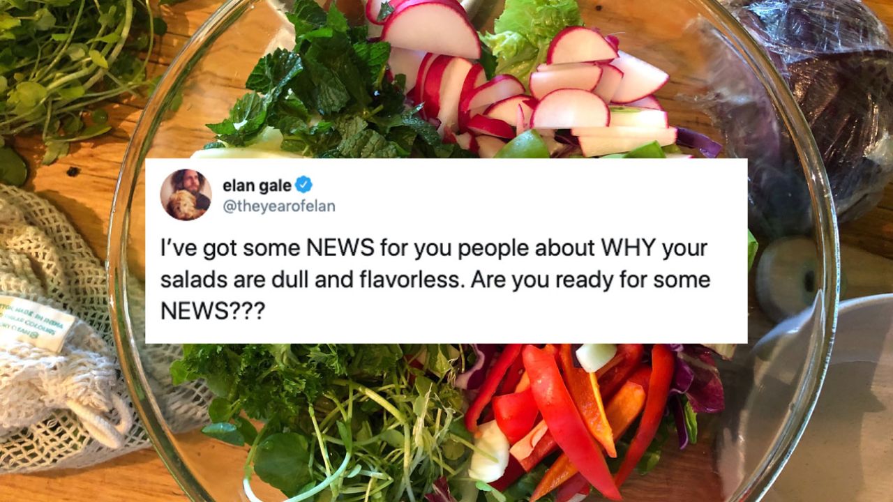 I Made A Salad Using That Viral Twitter Thread & Nobody Tell That Guy It Was Good