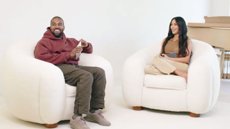 Kim & Kanye Gave A Peek Inside Their LA Home And How The Fuck Do They Keep It So Clean