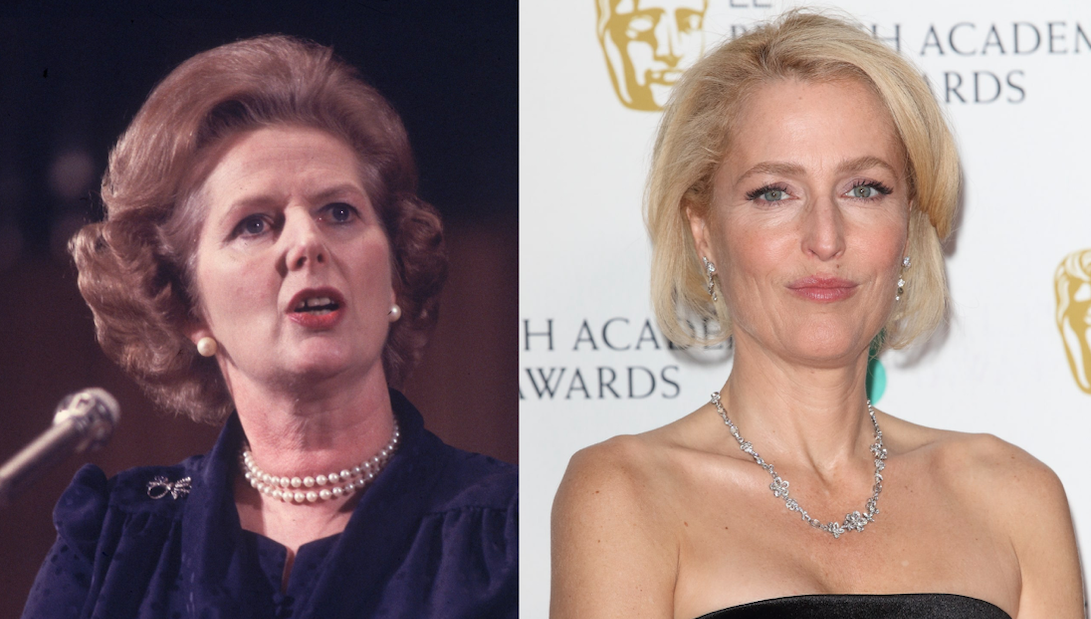 The Crown / Gillian Anderson / Margaret Thatcher