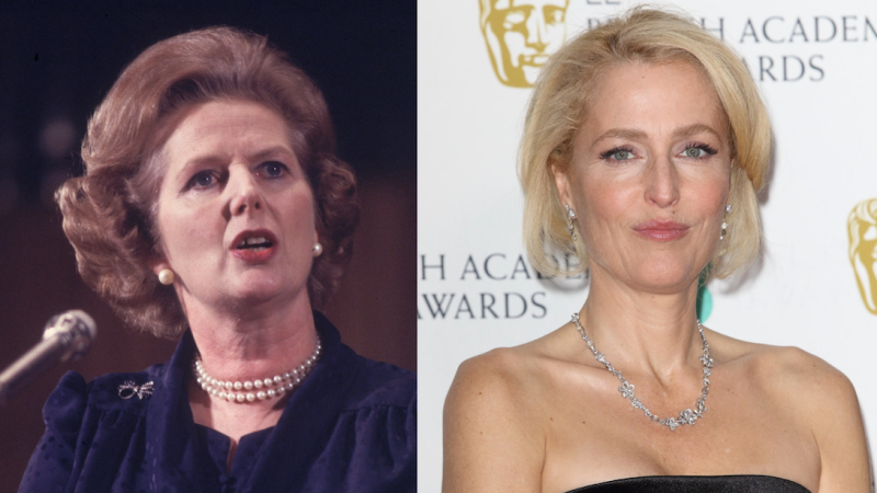 I Am Unsettled By How Much Gillian Anderson Looks Like Margaret Thatcher In ‘The Crown’ S4