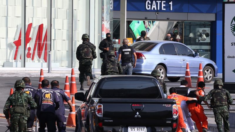 Gunman Dead And Eight Hostages Rescued After Thailand Shopping Mall Shooting