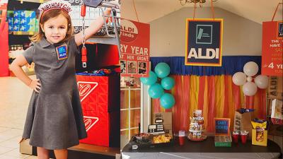 Mum Throws Aldi-Themed Birthday Party For 4-Yr-Old Daughter, Who Absolutely Froths The Joint