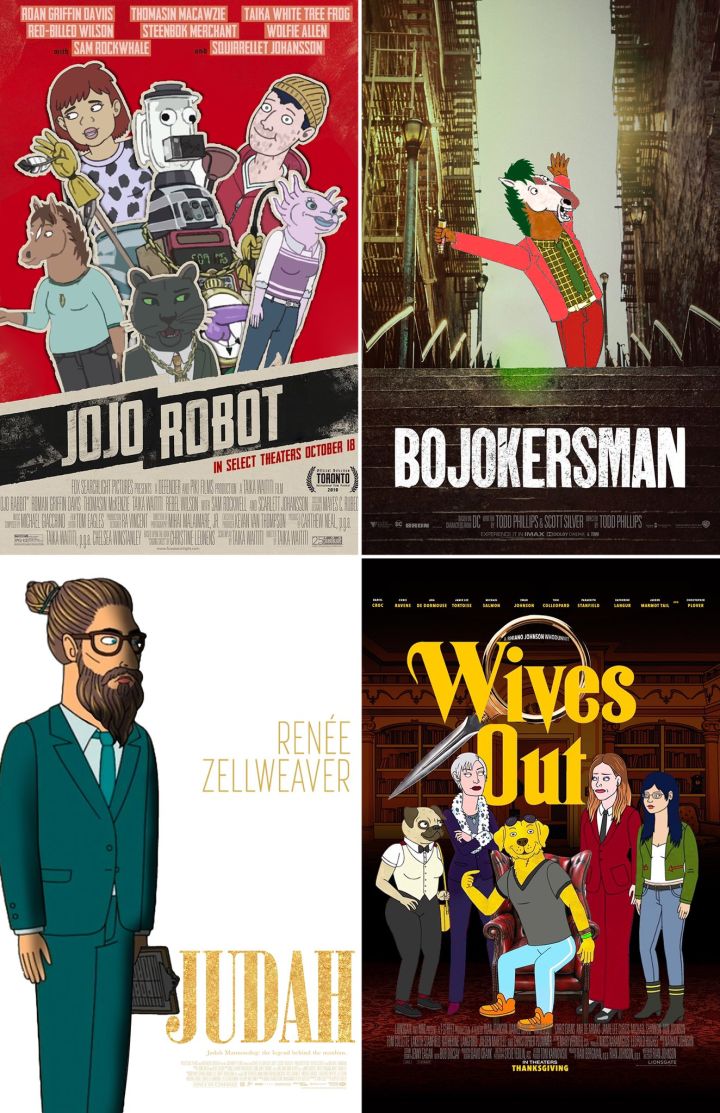 Someone Made ‘BoJack Horseman’-Style Posters For All The Oscar-Nominated Films & Holy Shit