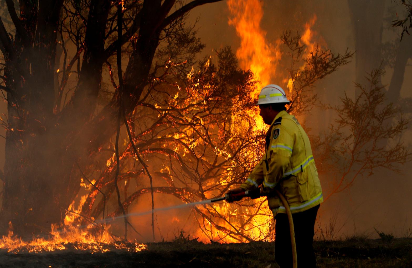 NSW bushfires contained