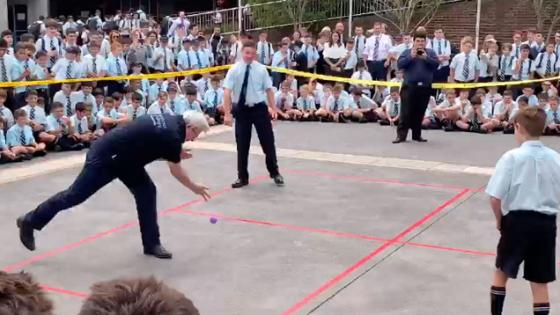Handball King Kevin Rudd Has Returned To The Quad To Once Again Destroy Children