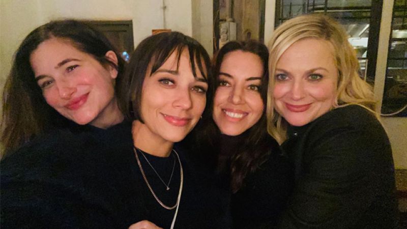 The ‘Parks & Rec’ Gang Reunited To Celebrate The Holy Galentine’s, As Is Tradition