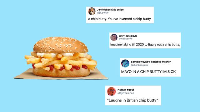 Oh Good, Americans Have Discovered The Sacred Chip Butty Thanks To A New Burger King Menu