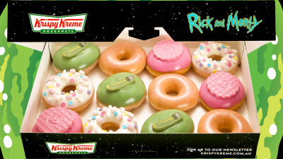 Krispy Kreme’s New ‘Rick & Morty’ Doughnuts Look Werid But Probs Taste Amazing