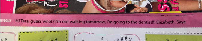 dolly mag shout out text