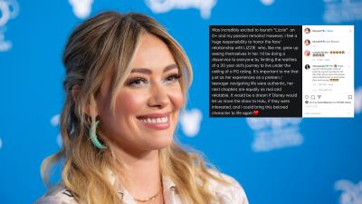 Hilary Duff Dropped A Big Block Of Text On The ‘Lizzie McGuire’ Revival So That Ain’t Good