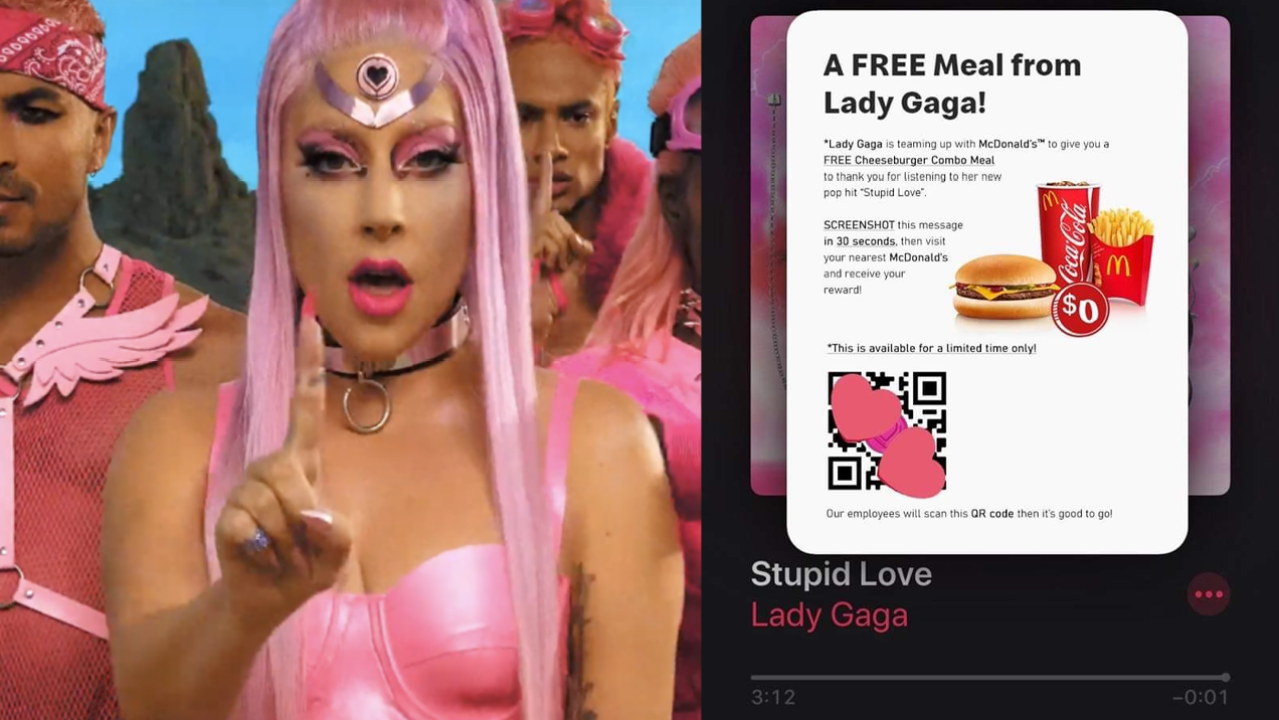 Lady Gaga Stans Are Promising Free Macca’s, AirPods & iPhones For Streaming “Stupid Love”