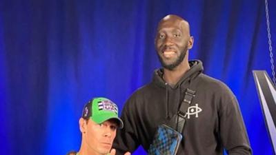 The NBA’s Tallest Player Makes John Cena Look Like A Tiny Widdle Baby