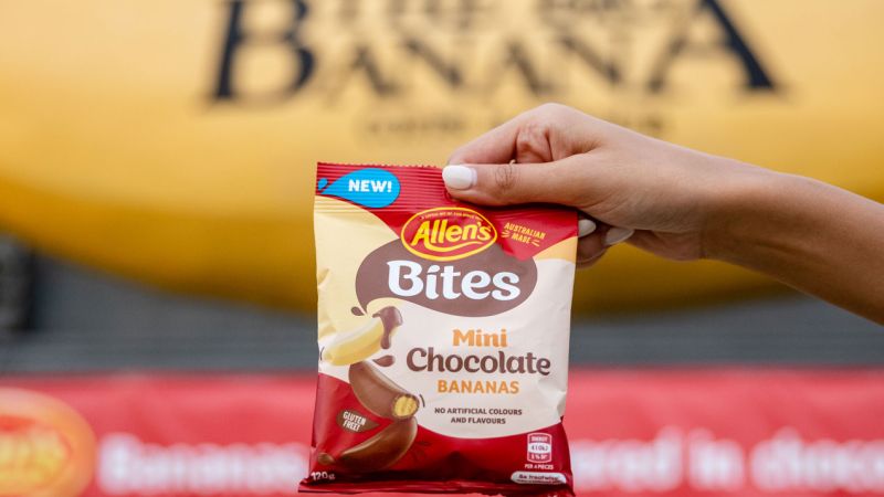 Allen’s Has Unleashed Mini Chocolate Bananas In Aus So Alert That One Pal Who Froths A Narnie