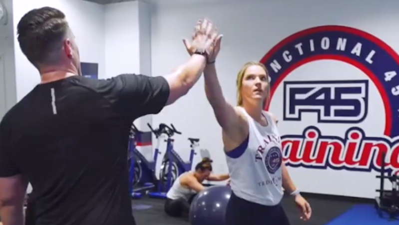 Oh Good, Coronavirus Concerns Have Binned High Fives At Aussie F45 Gyms