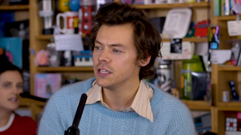 Harry Styles’ Tiny Desk Concert Is Here To Temporarily Transport You From… All Of This