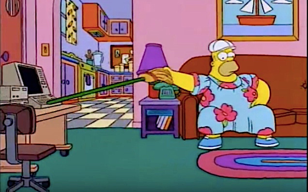 tips for working from home - Homer Simpson - King-size Homer - The Simpsons