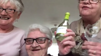 MOOD: 3 UK Women In Their 70s Decided To Quarantine Together To Guzzle Wine & Binge Netflix