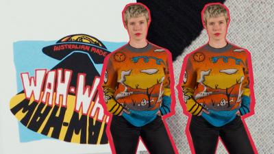 WATCH: This Designer Turns Punk Albums Into Knitwear