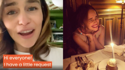 Emilia Clarke Is Gonna Host A Virtual Dinner With 12 Lucky Fans Who Donate To COVID Relief