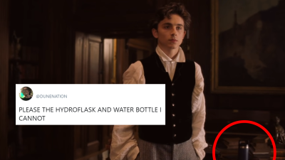 Someone Left A Hydro Flask On The Set Of ‘Little Women’ And It’s Taken Months To Notice