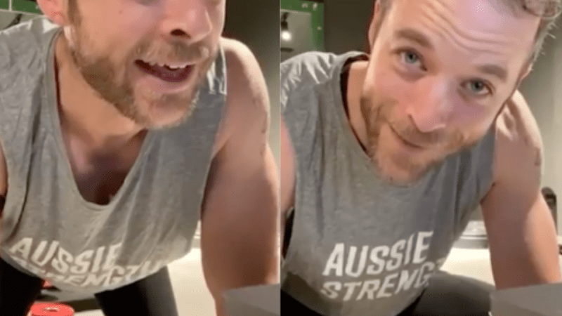 Hamish Blake Was Kicked Out Of A F45 Class On Zoom After 2 Mins & Yeah, Fair Enough