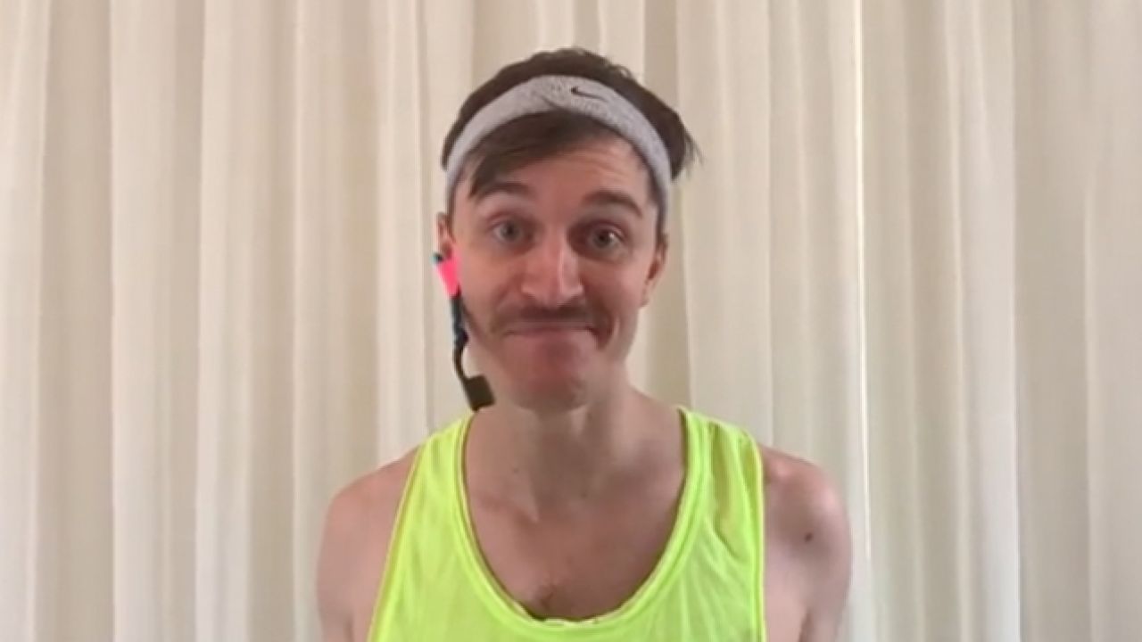 Alex Dyson Ran A Live ‘ZOOMba’ Class And It Was Exactly As Loose As It Sounds