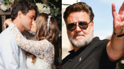 Russell Crowe’s Wedding Gift To Bindi Irwin And Chandler Powell Is Extreme Uncle Areas