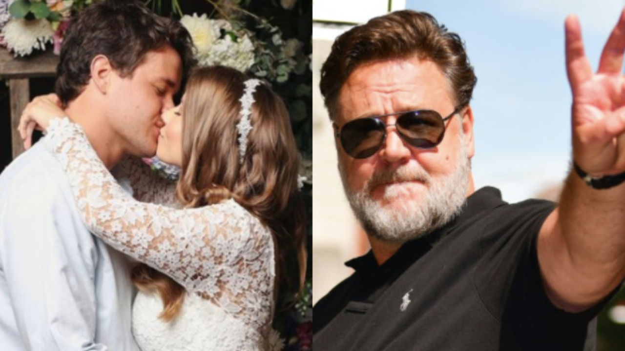 Russell Crowe’s Wedding Gift To Bindi Irwin And Chandler Powell Is Extreme Uncle Areas