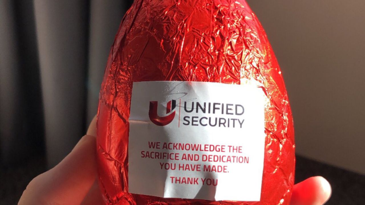 Happy Easter To This Guy Who Copped A Thank You For Your “Sacrifice” Egg In Quarantine