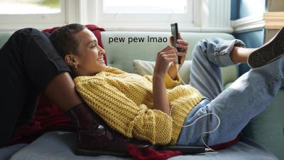 Typing “Pew Pew” On An iPhone Triggers A Laser Show, So Go Annoy The Fuck Outta Yr Mates