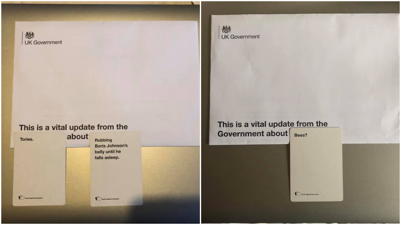 cards against humanity british government