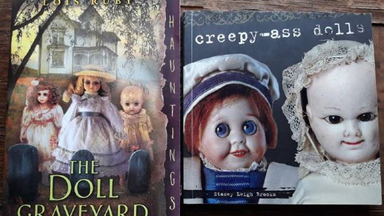 This Woman Found Haunted Doll Books While Cleaning Out An Attic & Fucking No, Burn It Now