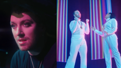 Sam Smith & Demi Lovato Take Part In The Gayest Olympics Of All Time In Latest Music Video