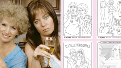 Fire Up The Footy Franks: There’s A ‘Kath & Kim’ Colouring Book Available To Download