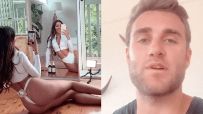 ‘Love Island’ Star Josh Roasts His GF For Using Every Trick In The Book For A ‘Candid’ Insta Shot