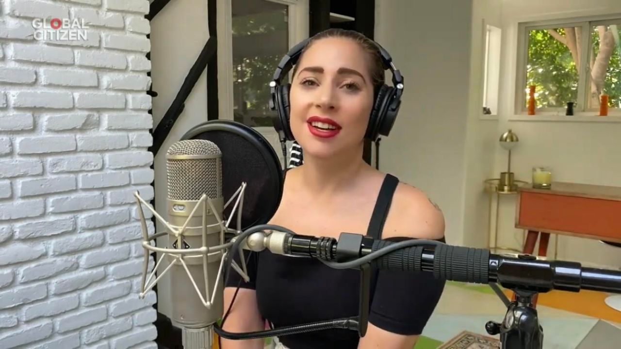 Lady Gaga Opened The ‘Together At Home’ Show With A Spine-Tingling Performance Of ‘Smile’