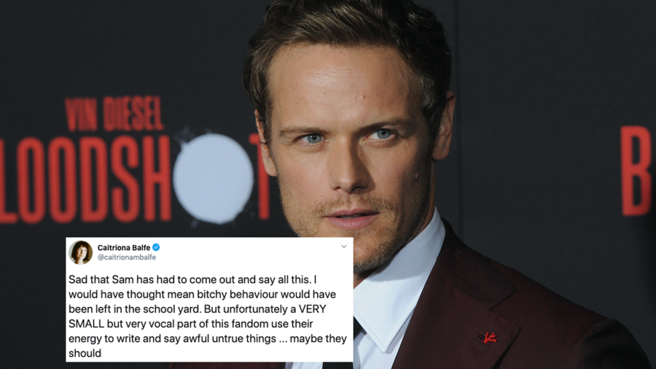 ‘Outlander’ Stars Flood Sam Heughan With Support After He Reveals Years Of Online Abuse