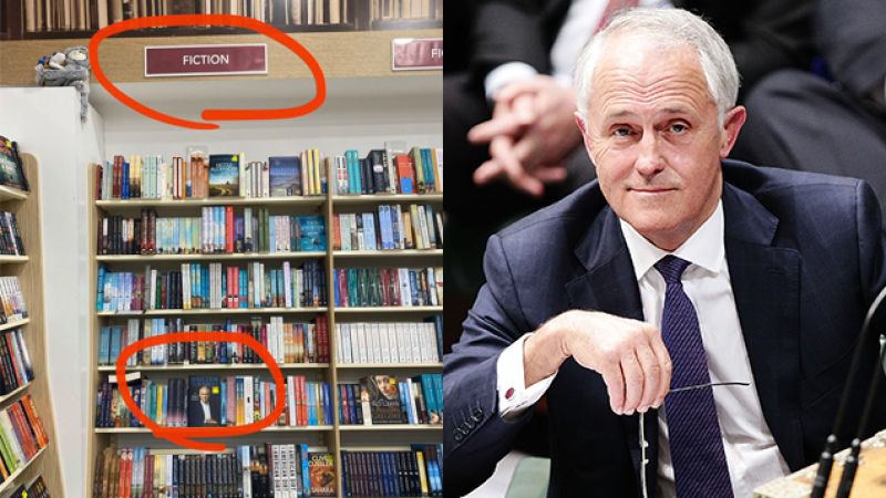 Turnbull’s Book Has Already Been Filed Under ‘Fiction’ & We’ve Scott No Idea Who Did It