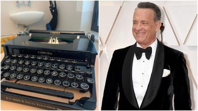 Tom Hanks Gifts Typewriter To 8 Y.O Pen Pal Named Corona After He Was Bullied For His Name