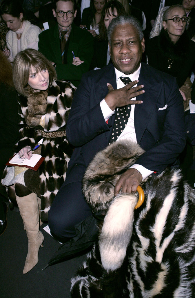 Ex Vogue Editor André Leon Talley Just Spilled Wild BTS Tea About Former BFF Anna Wintour