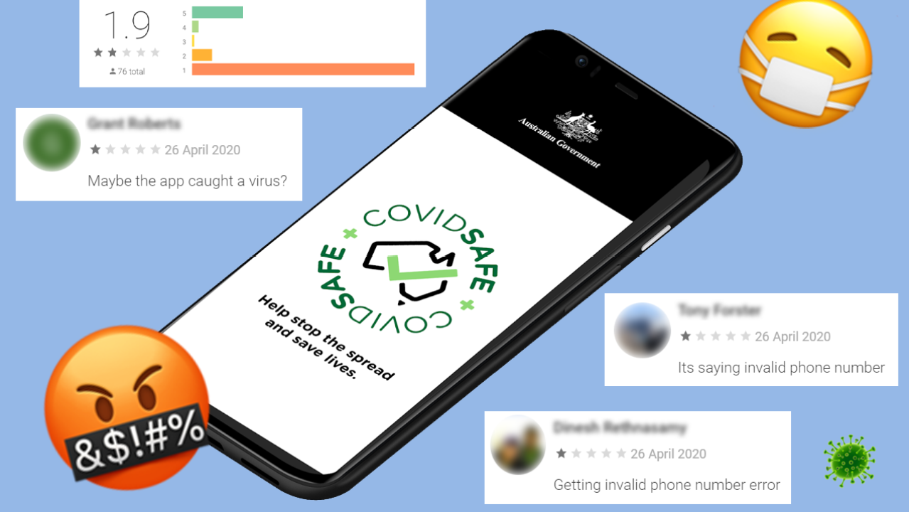 The Government’s Coronavirus App, COVIDSafe, Is Already Getting Hammered With 1-Star Reviews