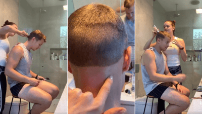 Laura Henshaw Gave Her Fiancé The Shittest Iso Haircut And It’s Kind Of Adorable To Watch