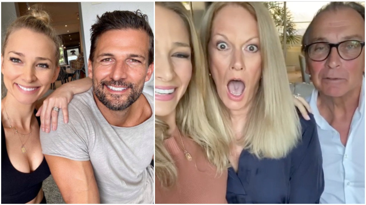 The Exact Moment Anna Heinrich Told Her Parents She’s Preggo Is Bloody Adorable