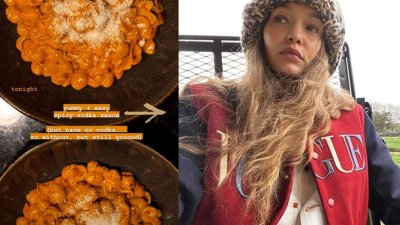 Here’s The Recipe To Gigi Hadid’s Spicy Vodka Pasta, Which Is Apparently *Chef’s Kiss*