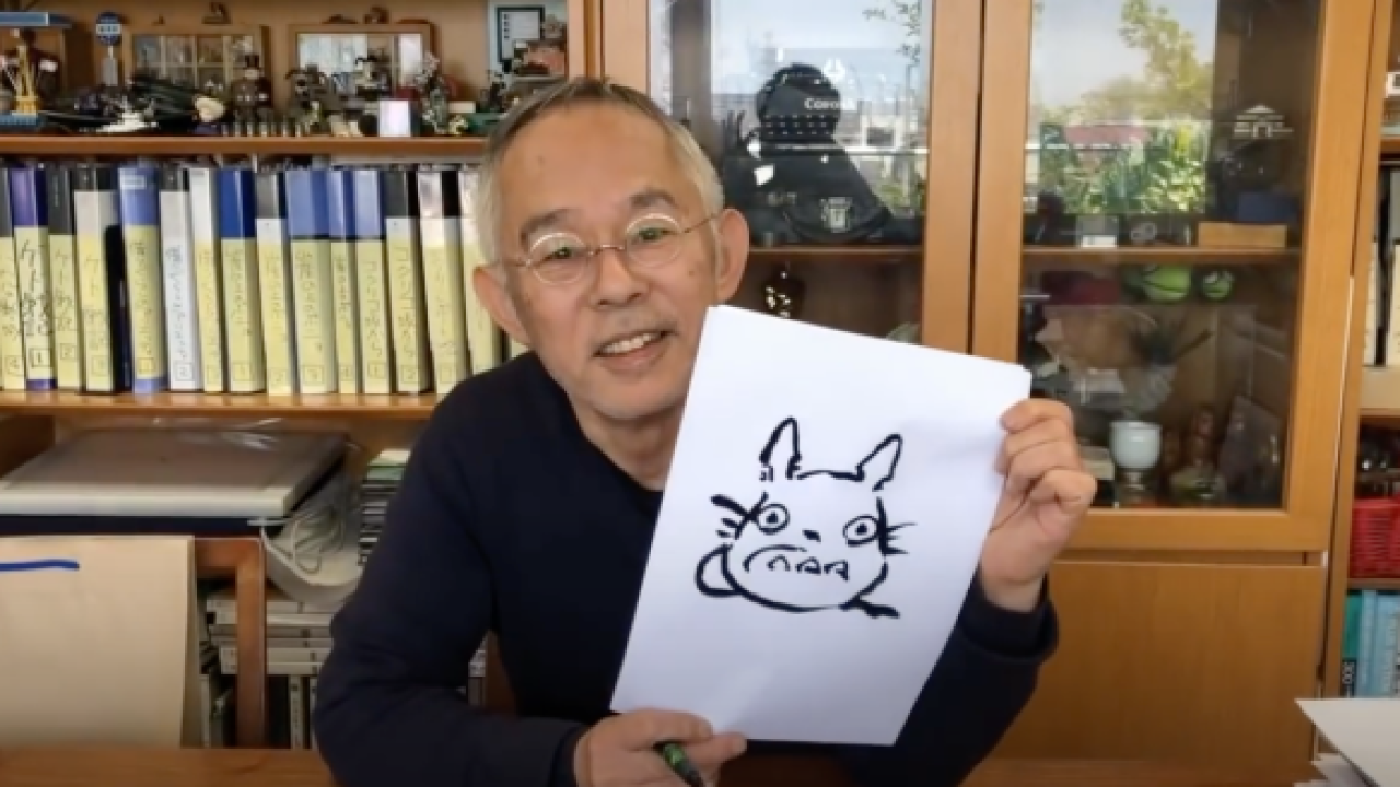 A ‘Studio Ghibli’ Producer Is Teaching You How To Draw Chu-Totoro On YouTube
